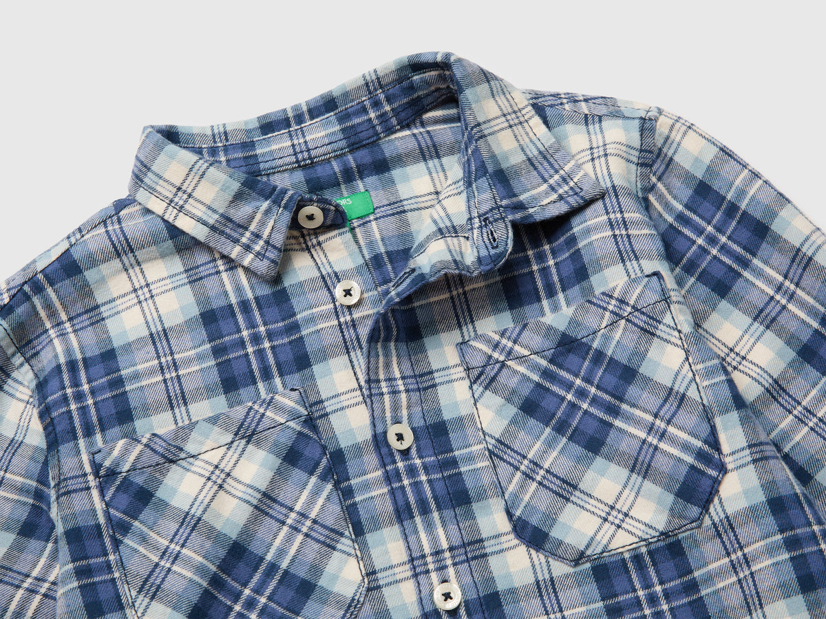 Camicia a quadri over fit