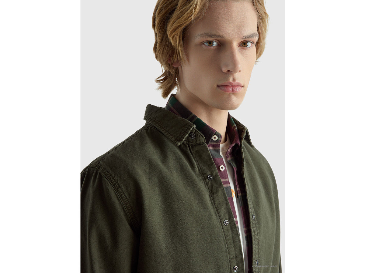 Camicia slim fit 100% cotone