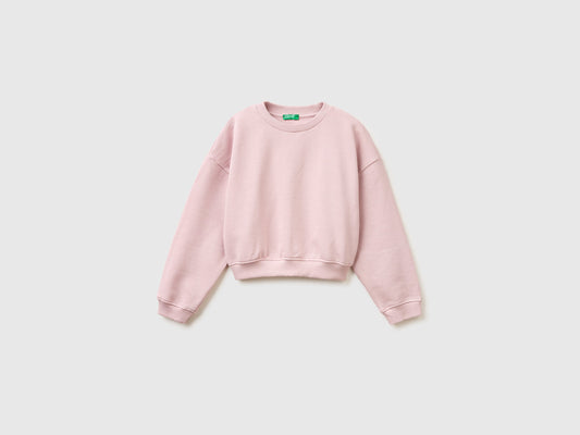 Felpa cropped fit