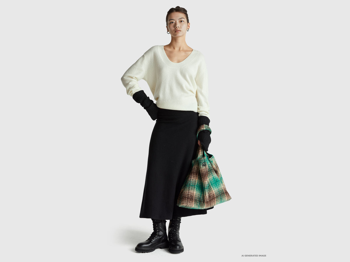 Caldo maglione over fit