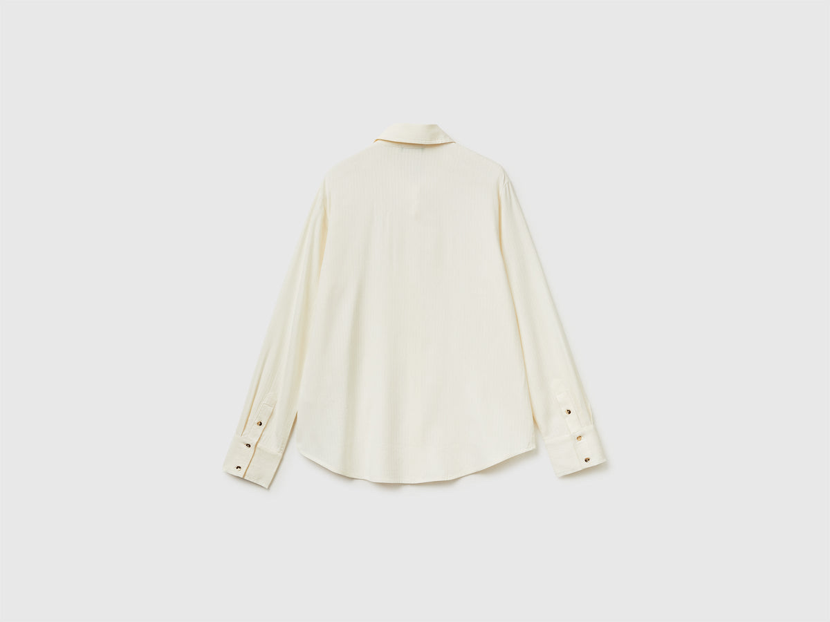 Camicia fluida a righe