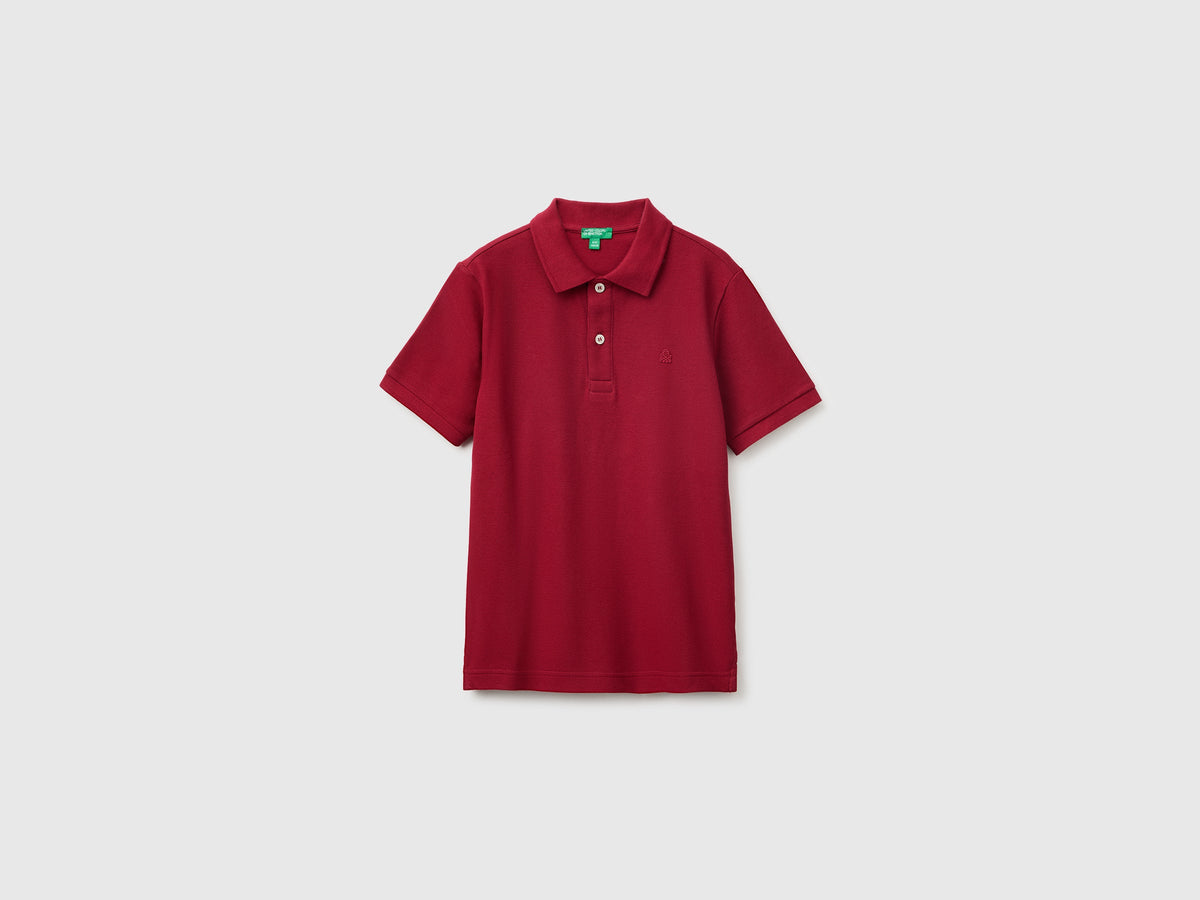 Polo manica corta in cotone bio