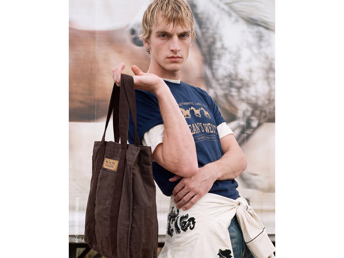 T-shirt con stampa Jean's West 100% cotone