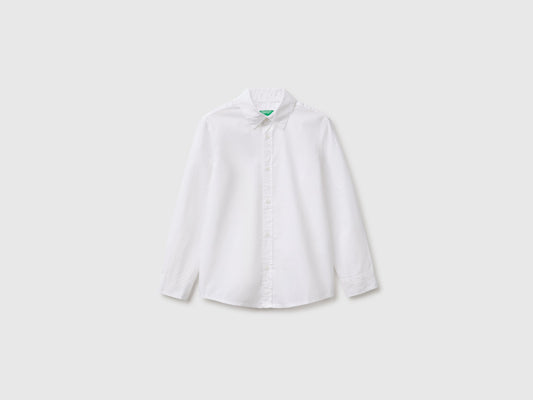 Camicia a righe 100% cotone