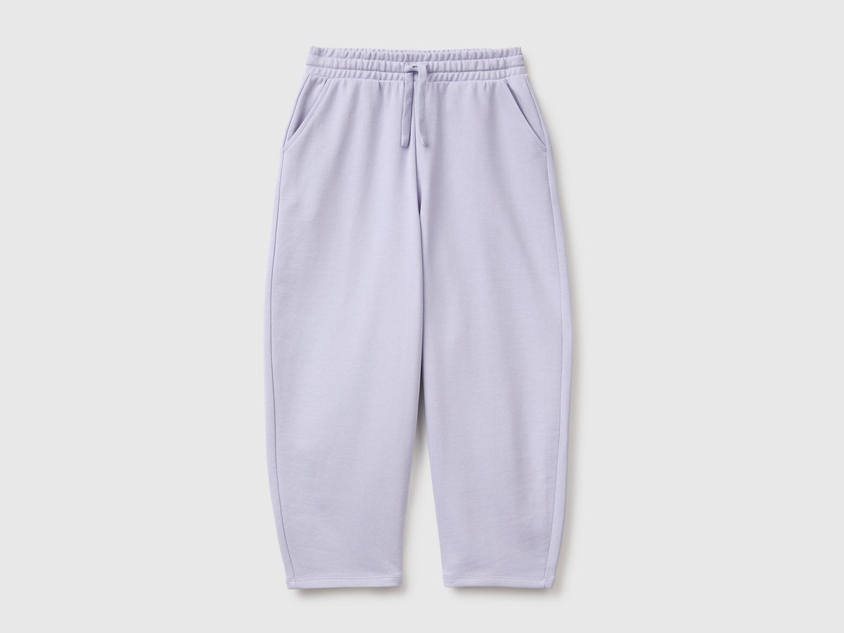 Joggers barrel fit in felpa