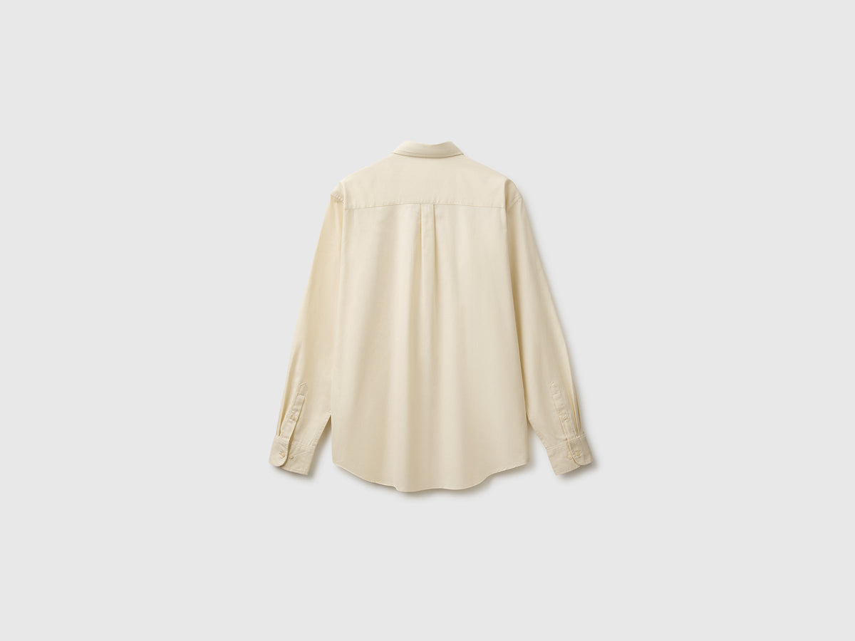 Camicia button down in flanella 100% cotone bio