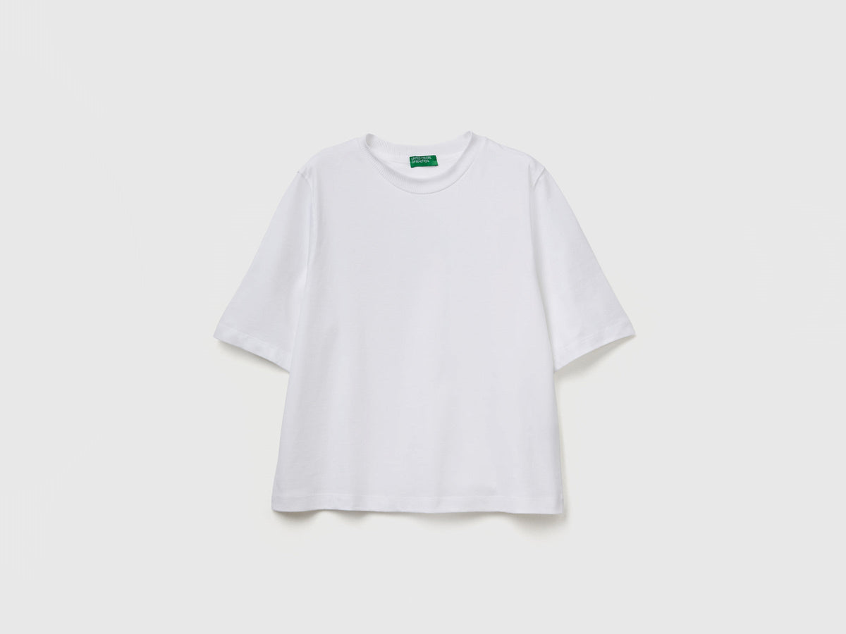 T-shirt boxy fit 100% cotone