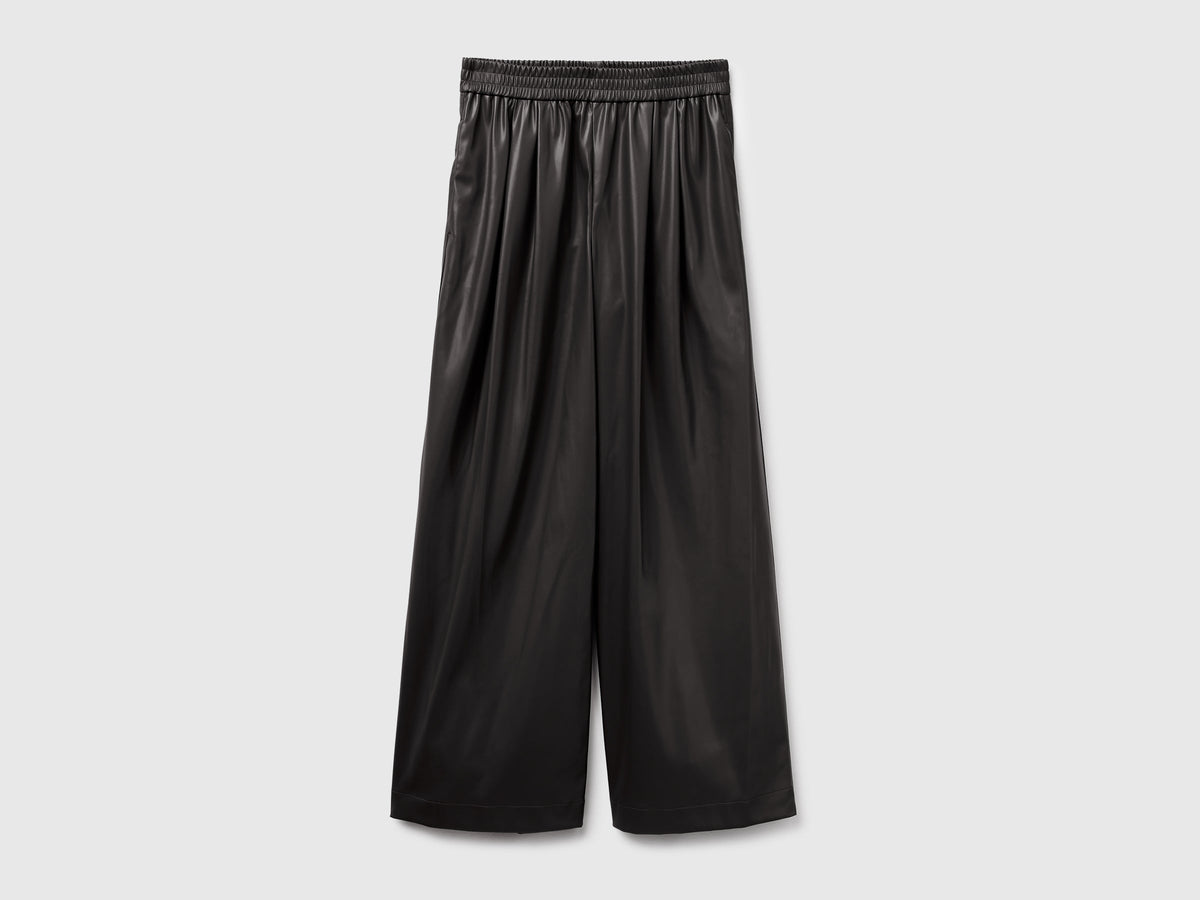 Pantaloni in tessuto spalmato