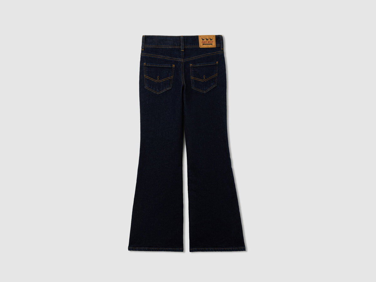 Jeans flare fit lavaggio scuro