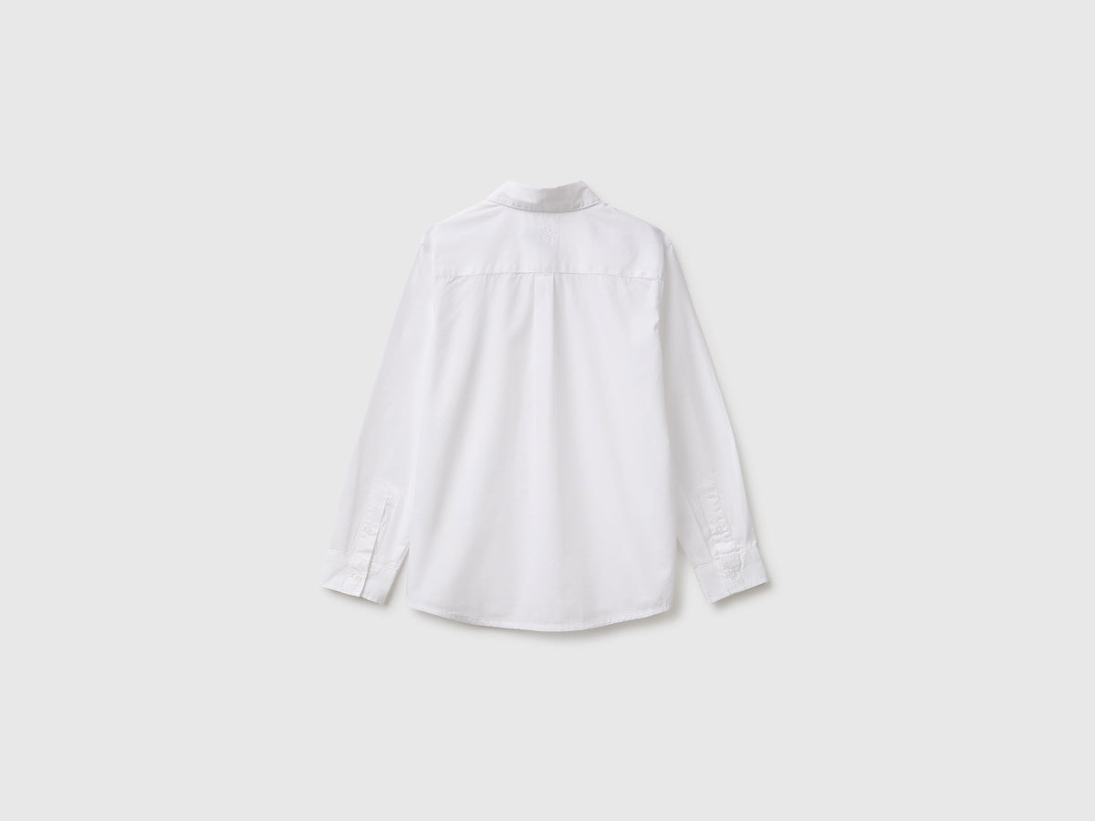 Camicia a righe 100% cotone