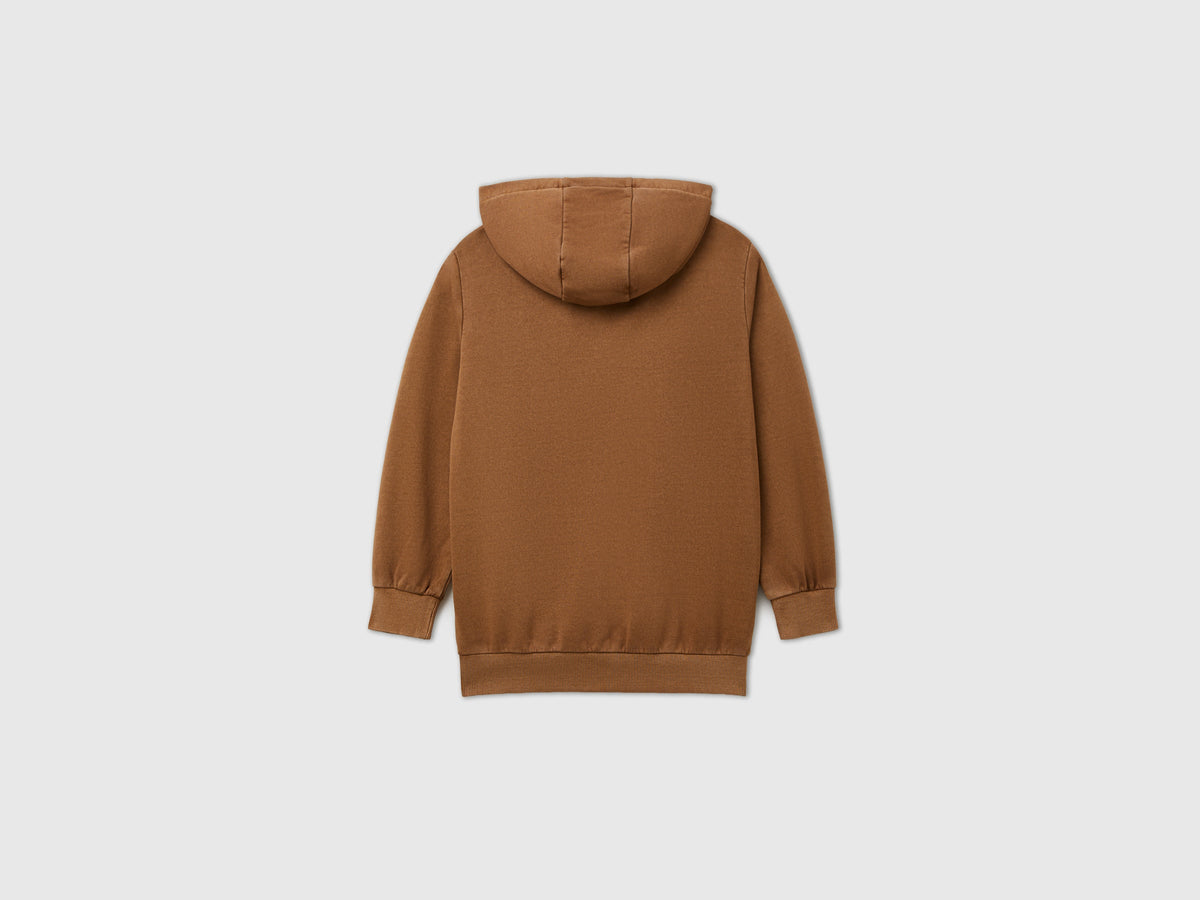 Felpa lavaggio vintage con cappuccio