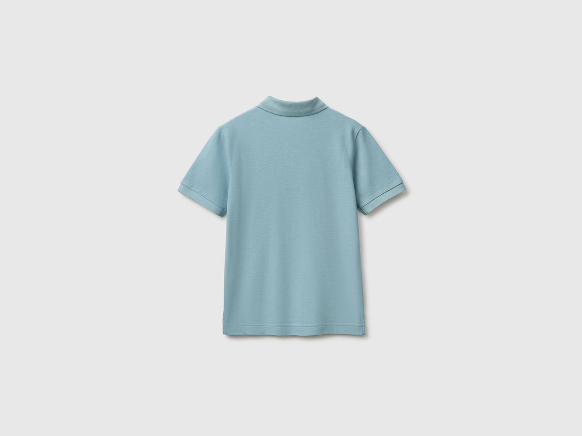 Polo manica corta in cotone bio