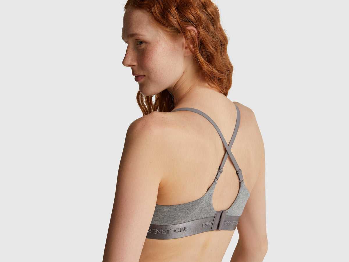 Slip fianco alto in cotone stretch
