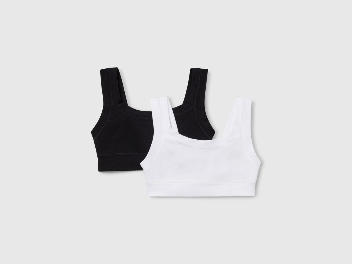 Due top in cotone super stretch