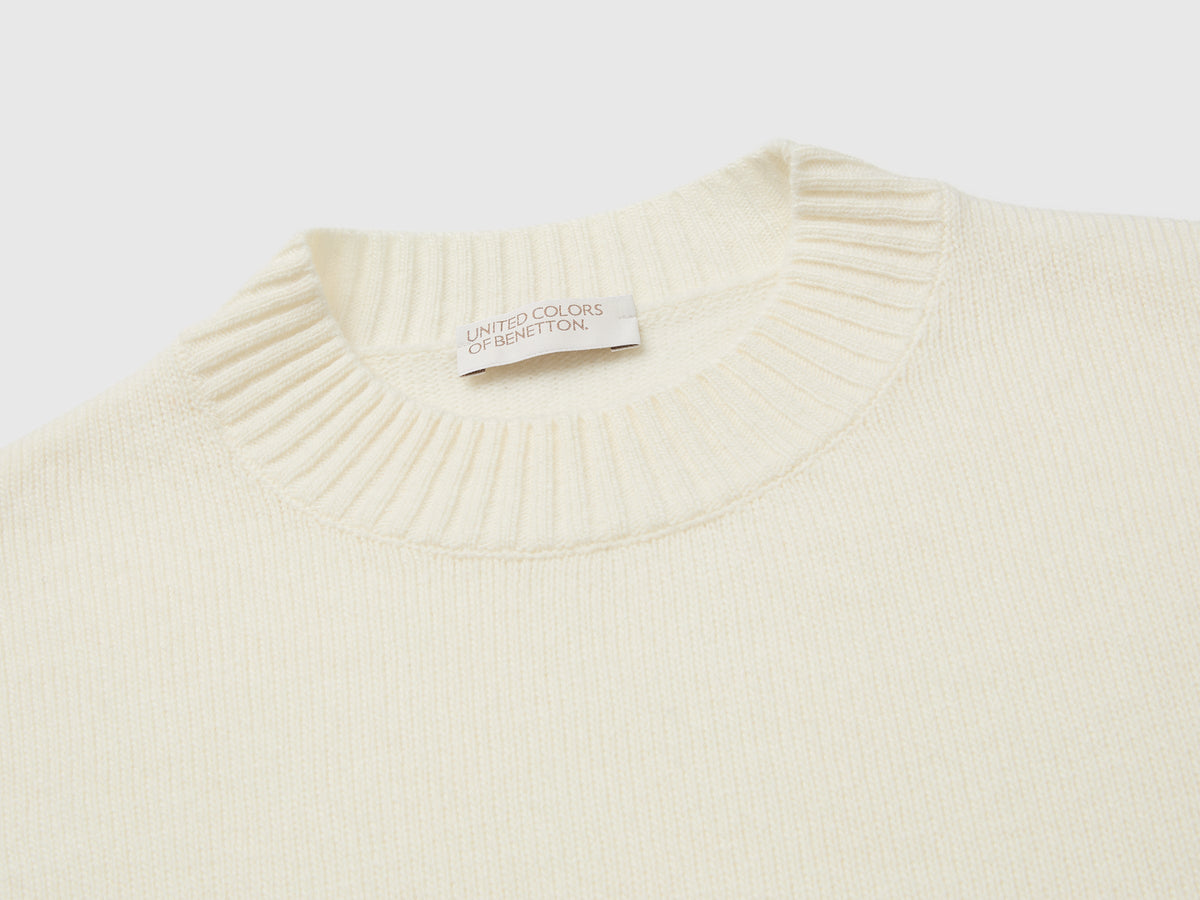 Gilet in maglia di misto lana