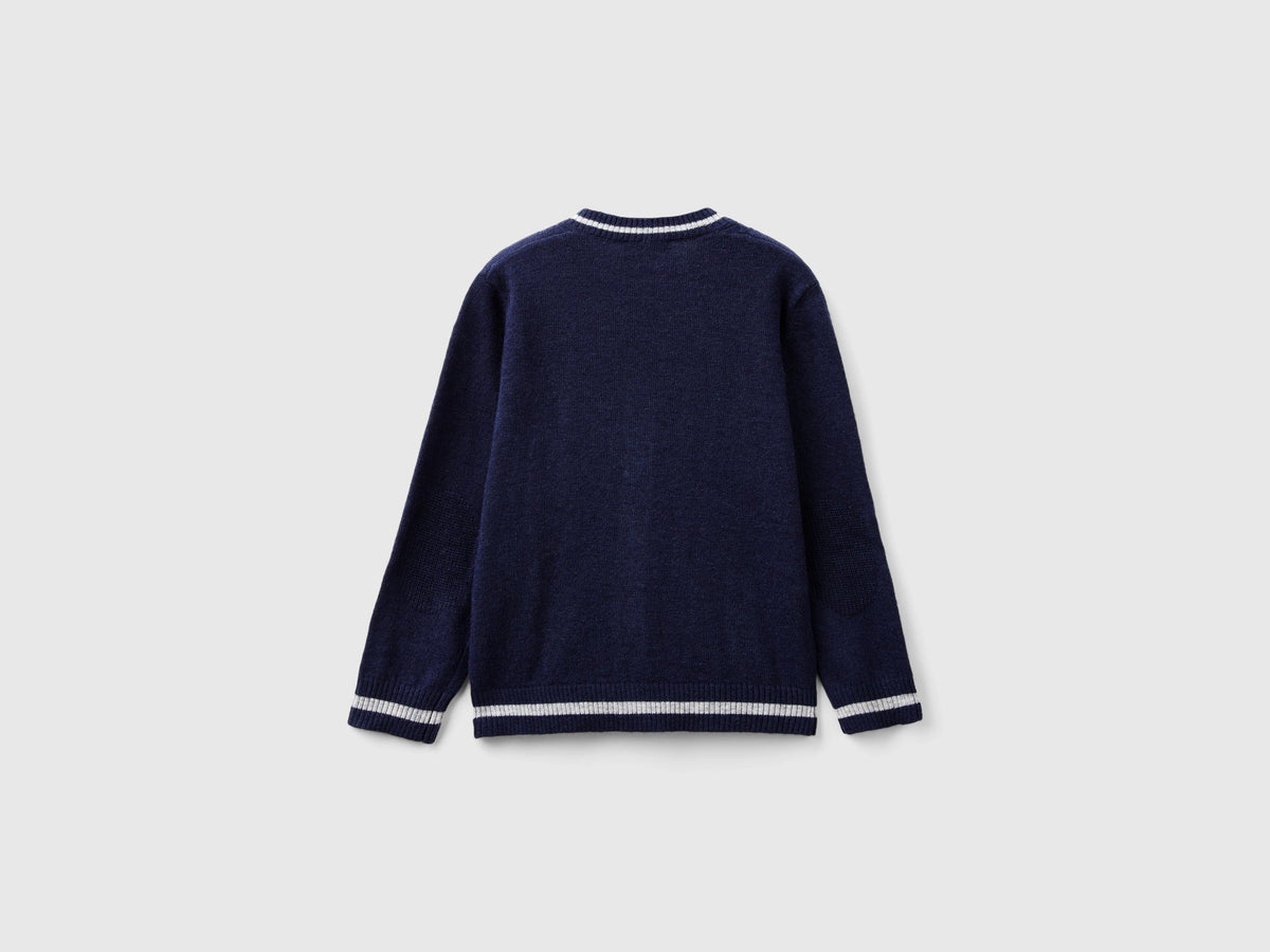 Cardigan con scollo a V