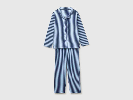 Pigiama aperto a righe