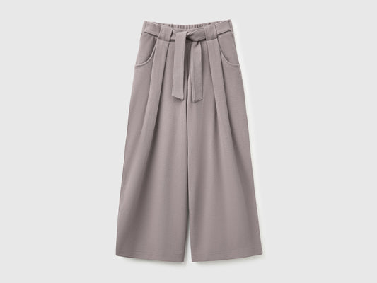 Pantaloni con fusciacca in caldo cotone