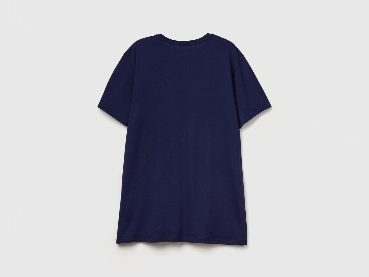 T-shirt in cotone a fibra lunga