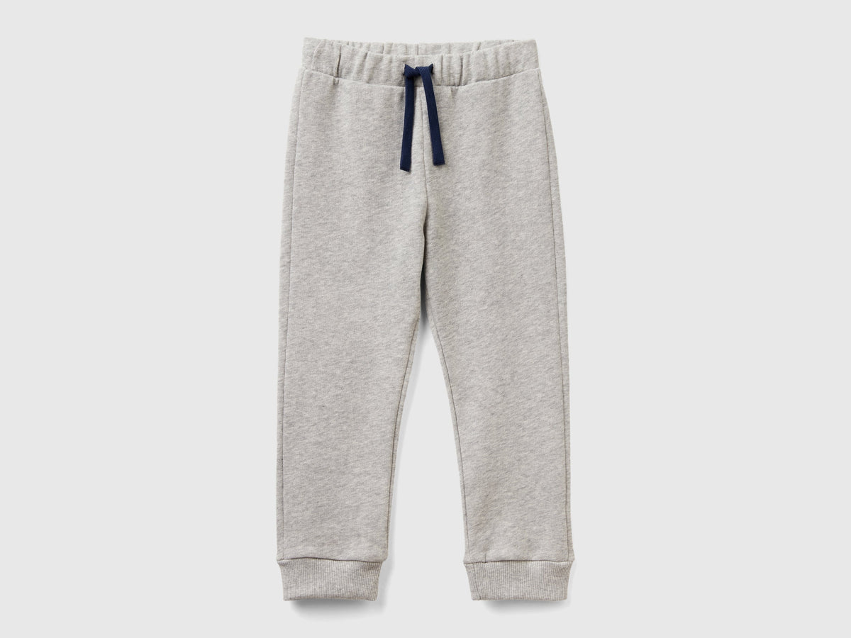 Pantaloni in cotone con logo