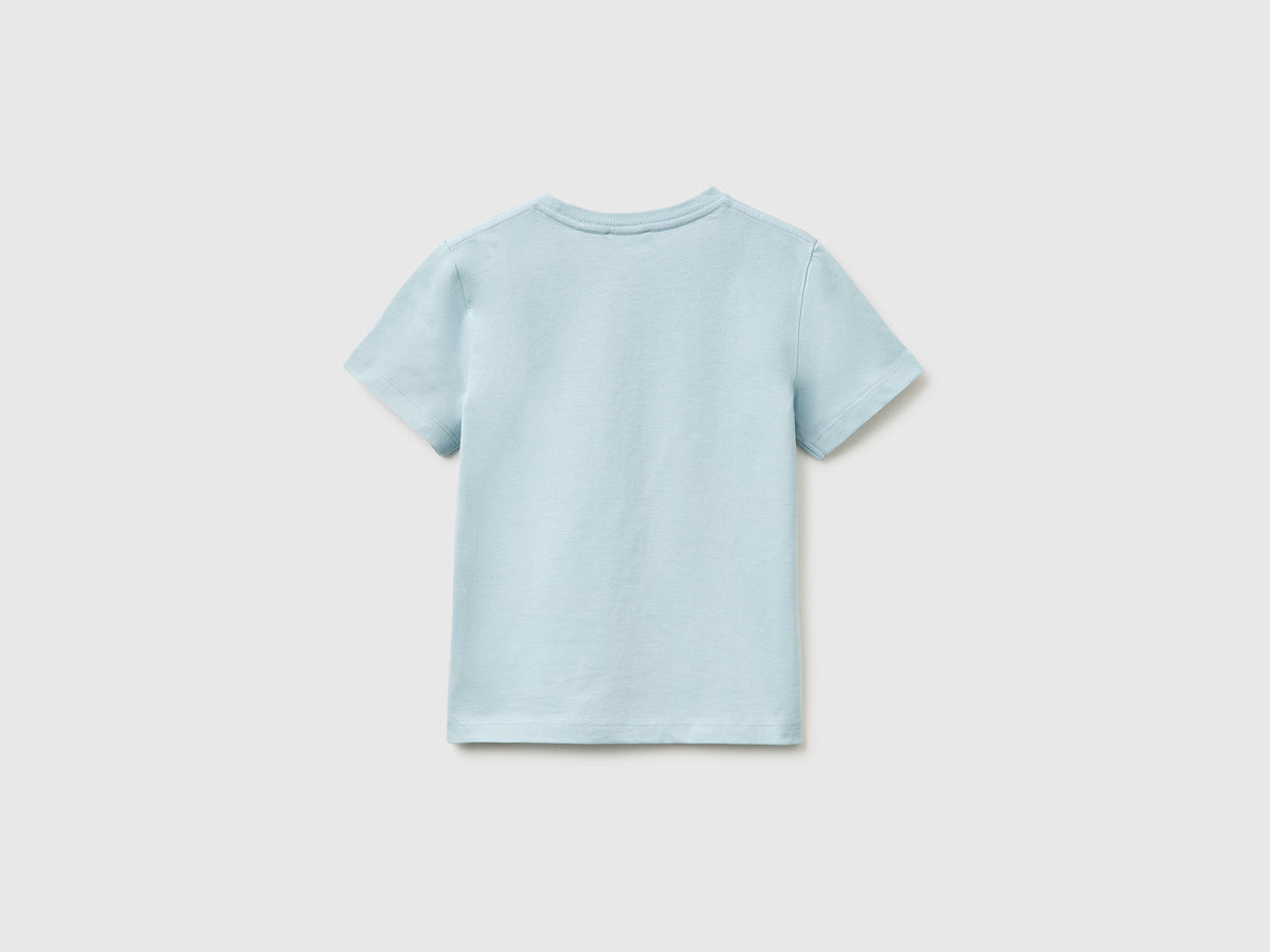 T-shirt girocollo con stampa