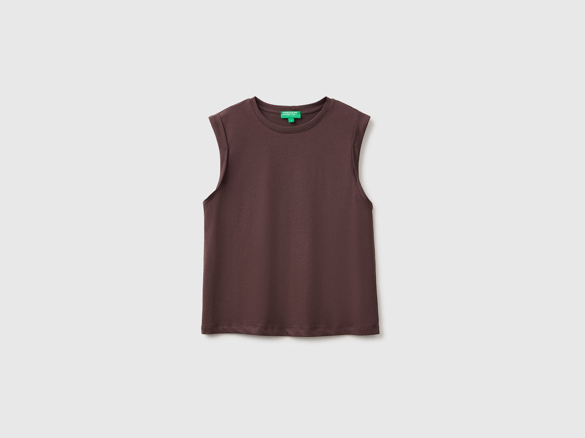 T-shirt smanicata