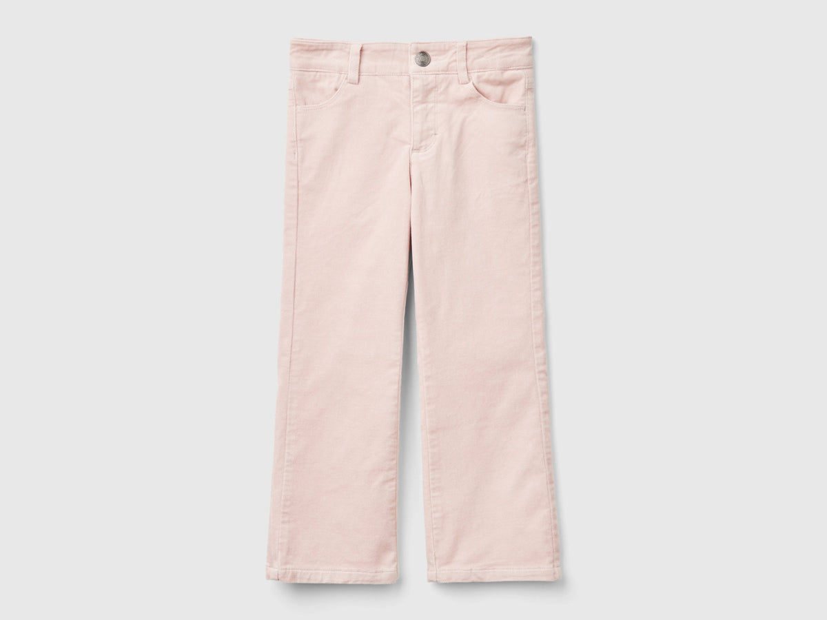 Pantaloni in velluto flare fit