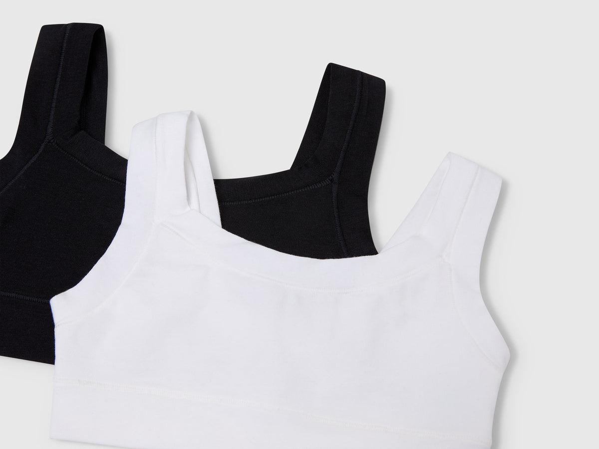 Due top in cotone super stretch