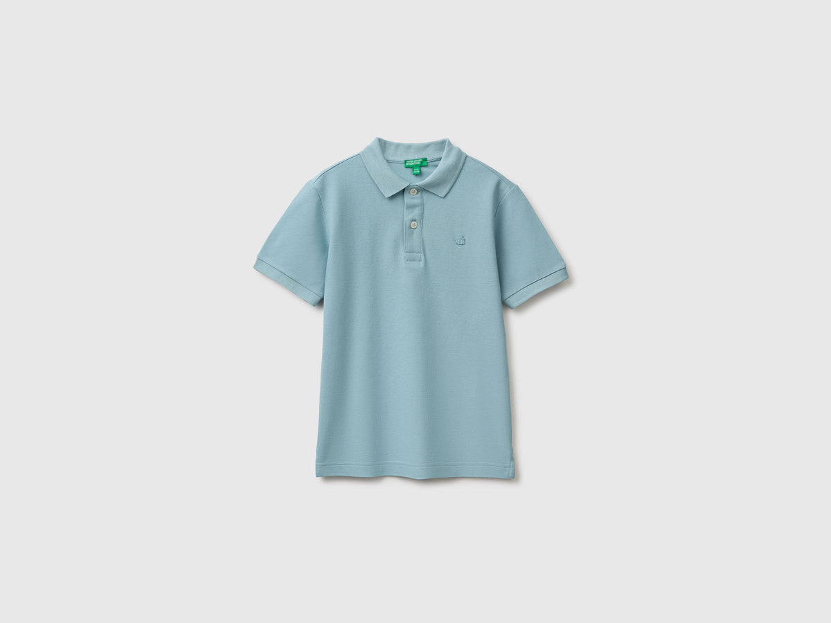 Polo manica corta in cotone bio