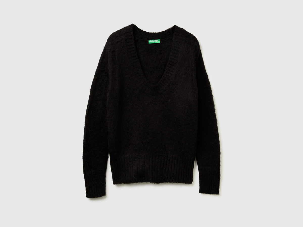 Calda maglia in misto mohair