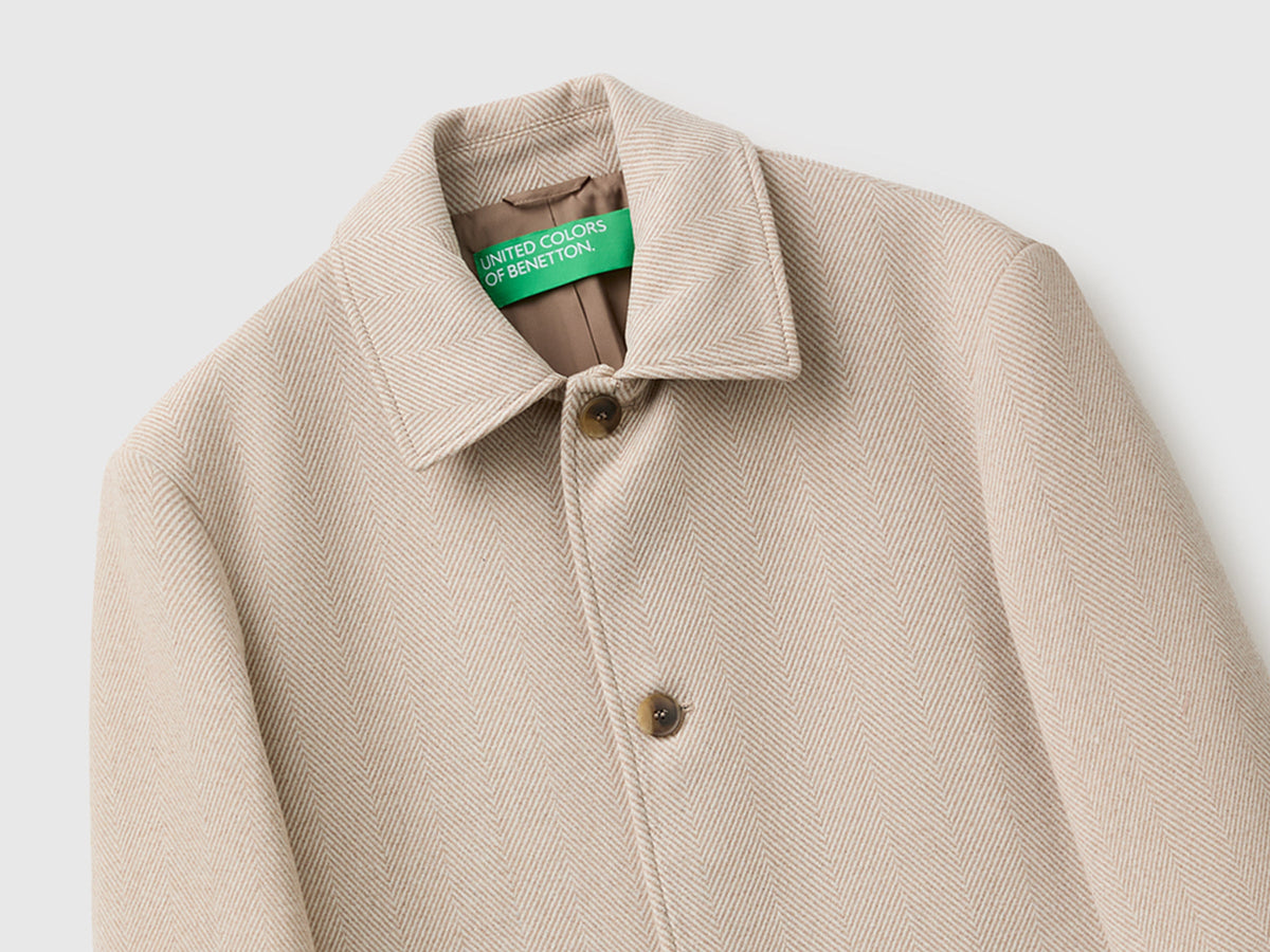 Cappotto in misto lana