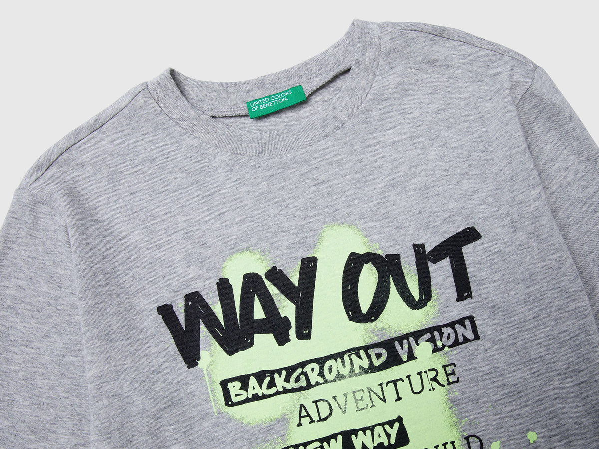 T-shirt con stampa