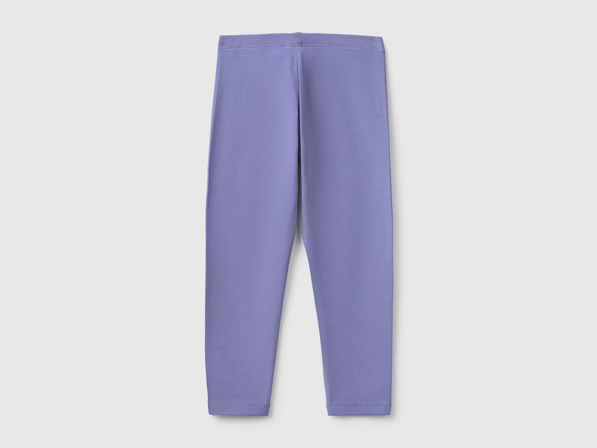 Leggings in cotone stretch