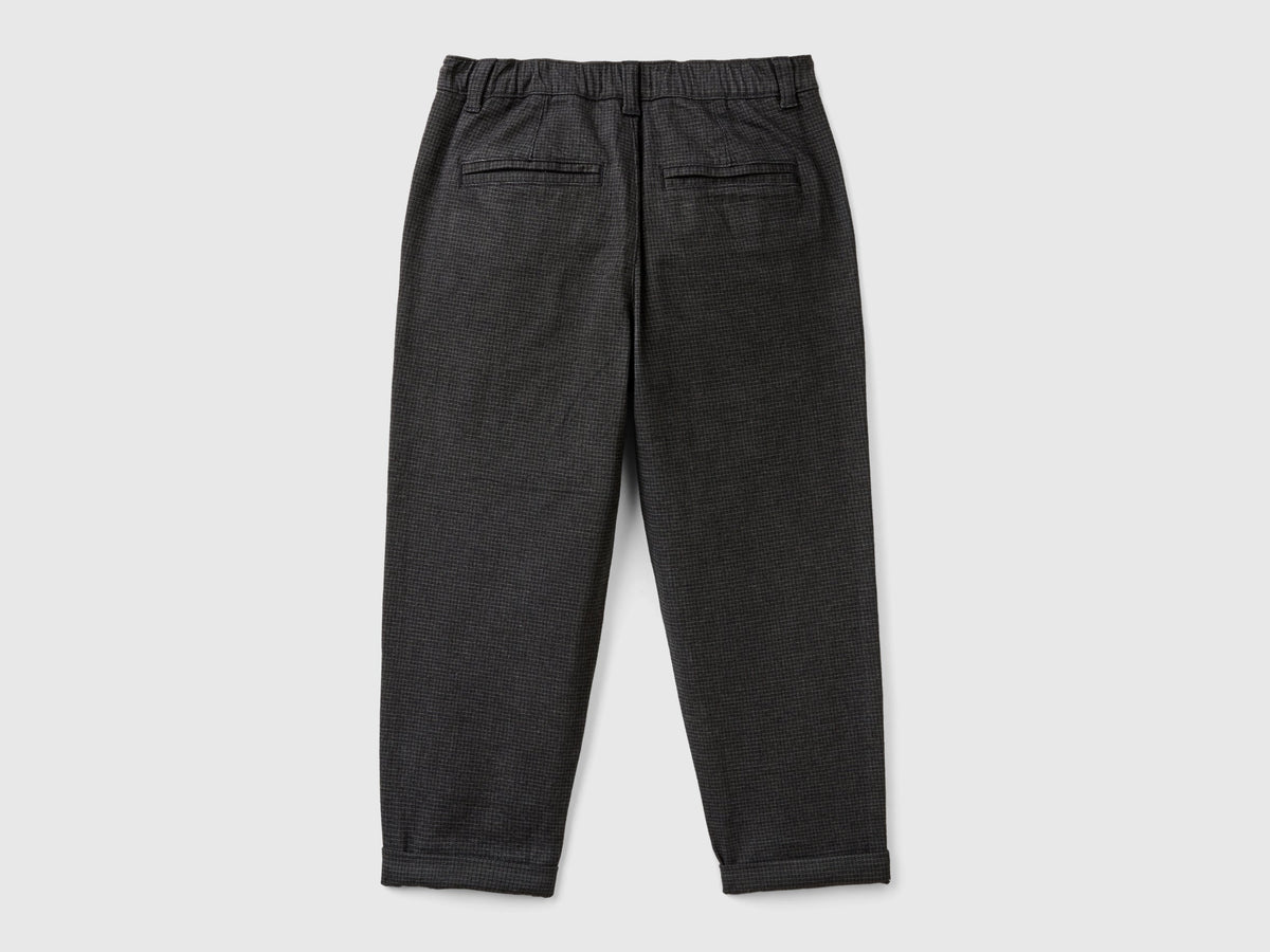 Pantaloni in cotone stretch
