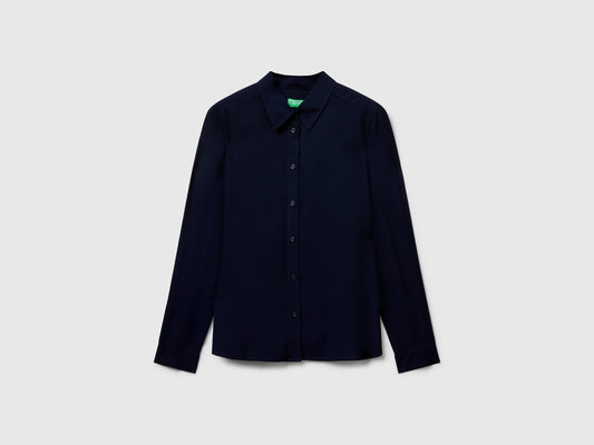 Camicia regular fit in viscosa
