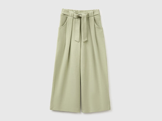 Pantaloni con fusciacca in caldo cotone