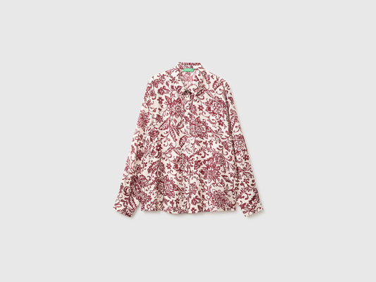 Camicia fantasia 100% viscosa