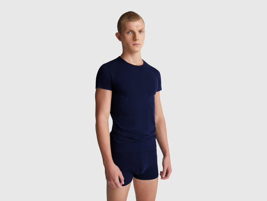 T-shirt in cotone stretch