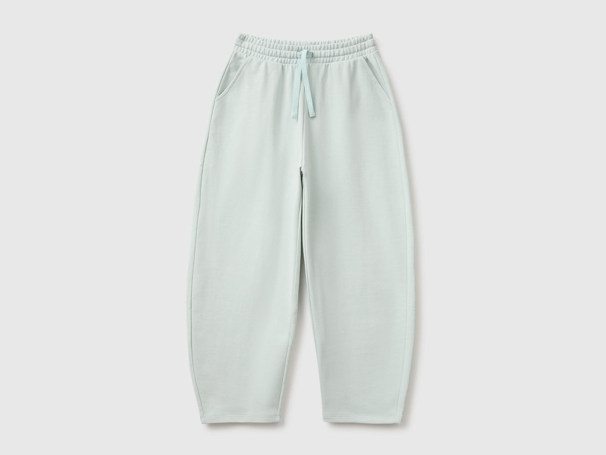 Joggers barrel fit in felpa