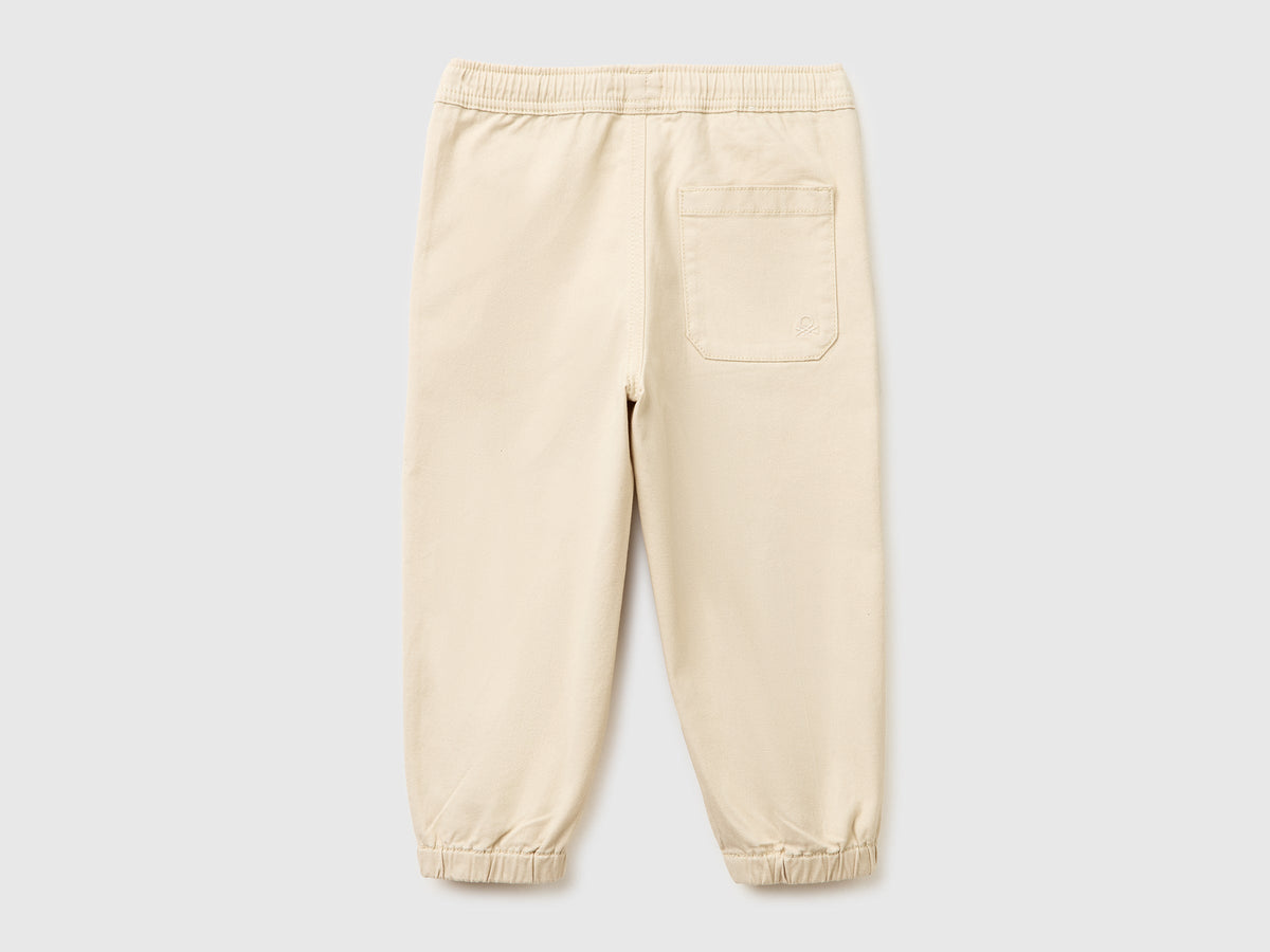 Joggers in cotone stretch