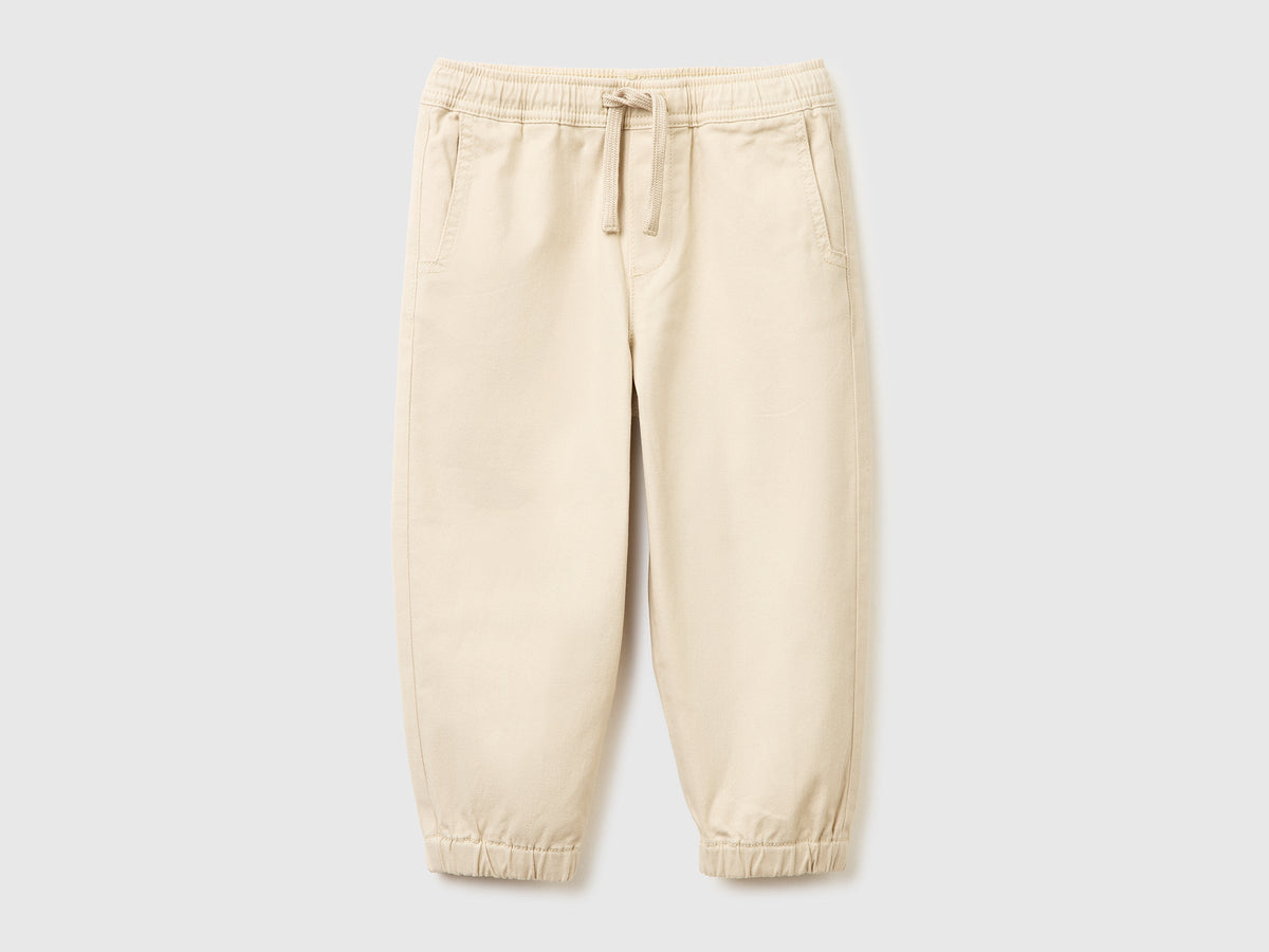 Joggers in cotone stretch