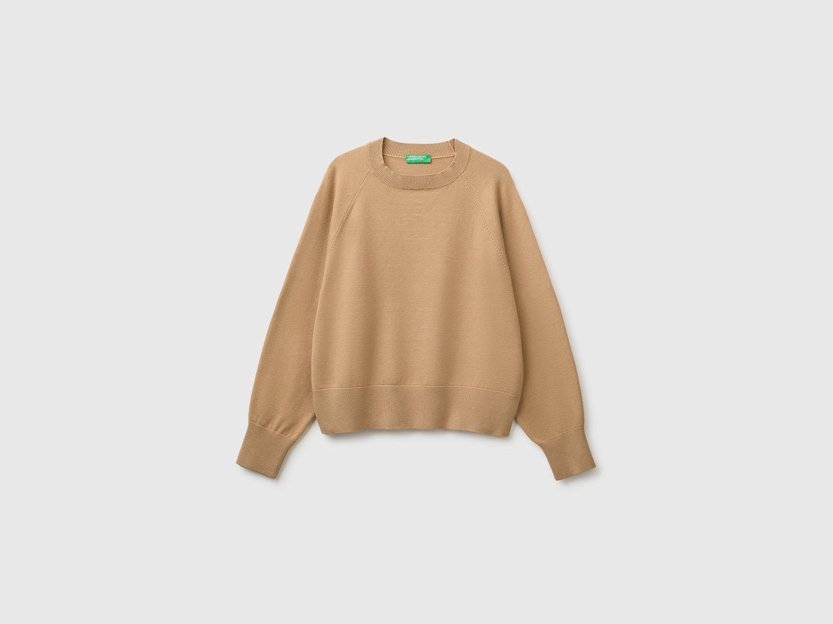 Maglia con manica a palloncino