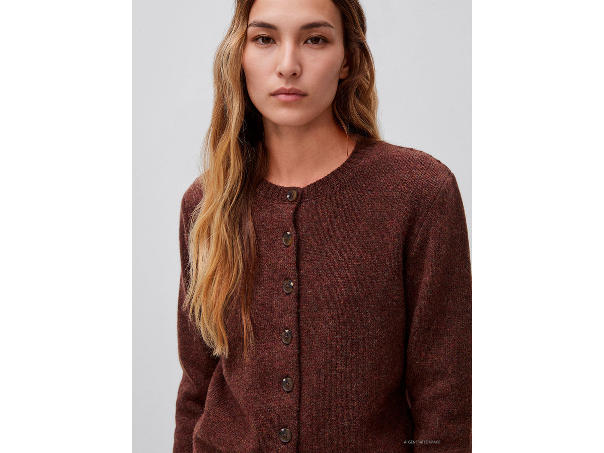 Cardigan 100% lana Shetland