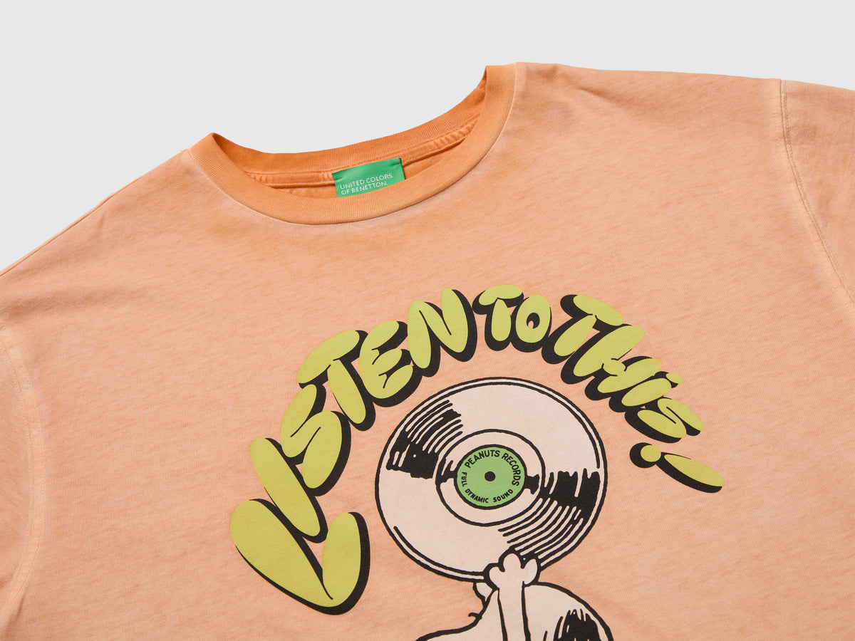 T-shirt over con stampa ©Peanuts