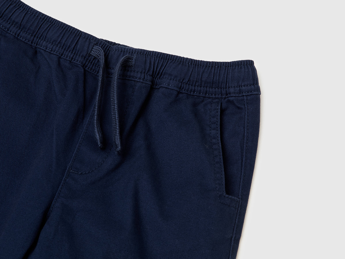 Joggers in cotone stretch