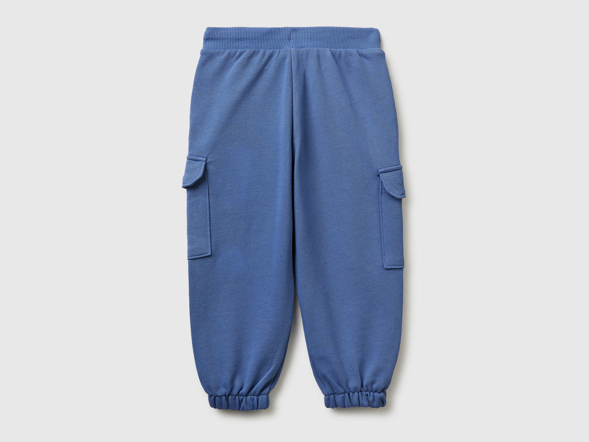 Joggers cargo in felpa