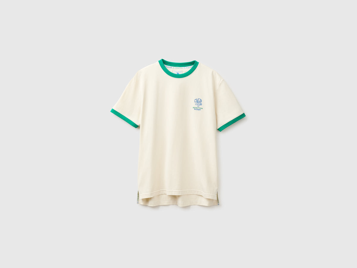 T-shirt Benetton Rugby 100% cotone