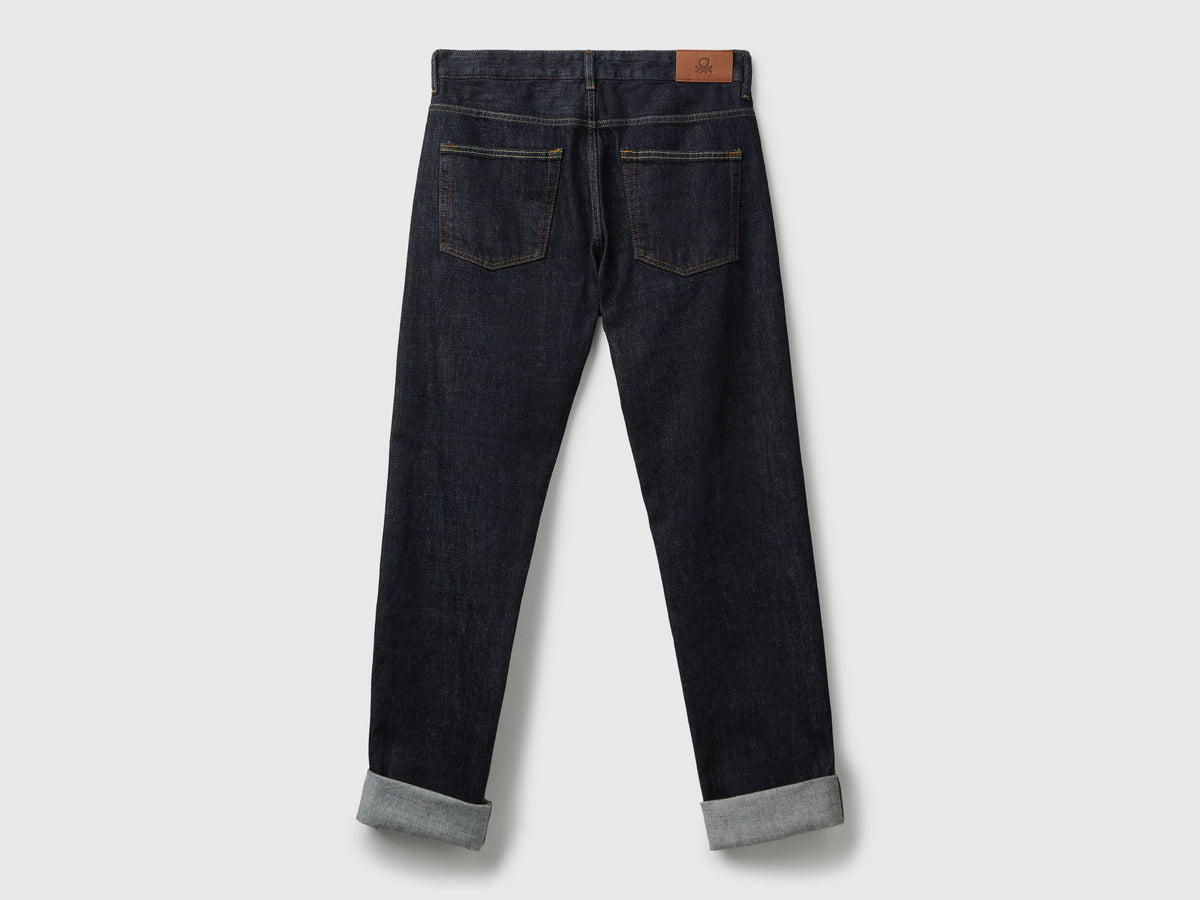 Jeans in selvedge denim