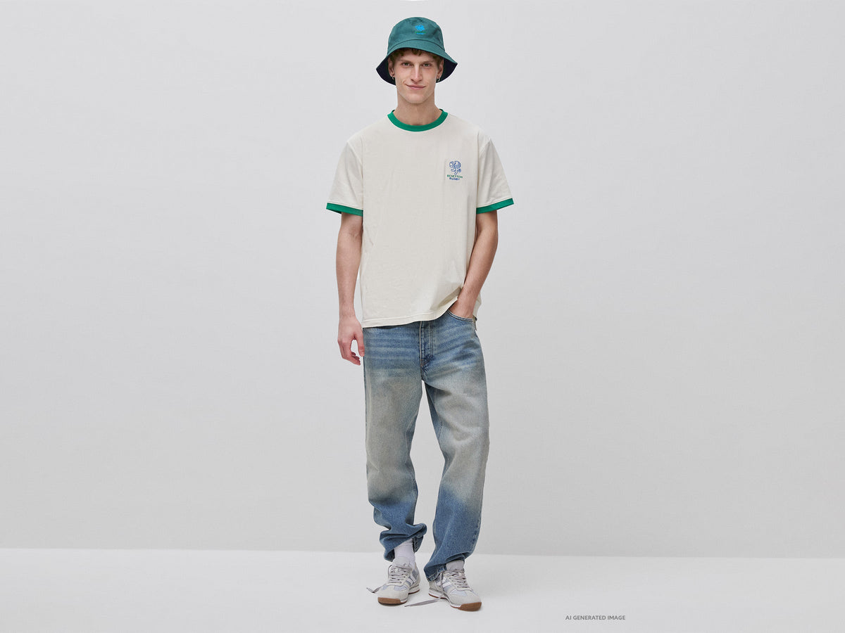 T-shirt Benetton Rugby 100% cotone