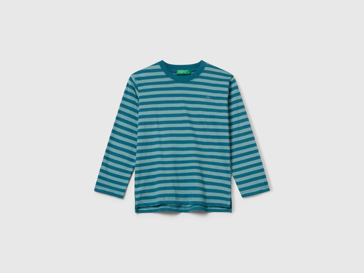 T-shirt manica lunga a righe